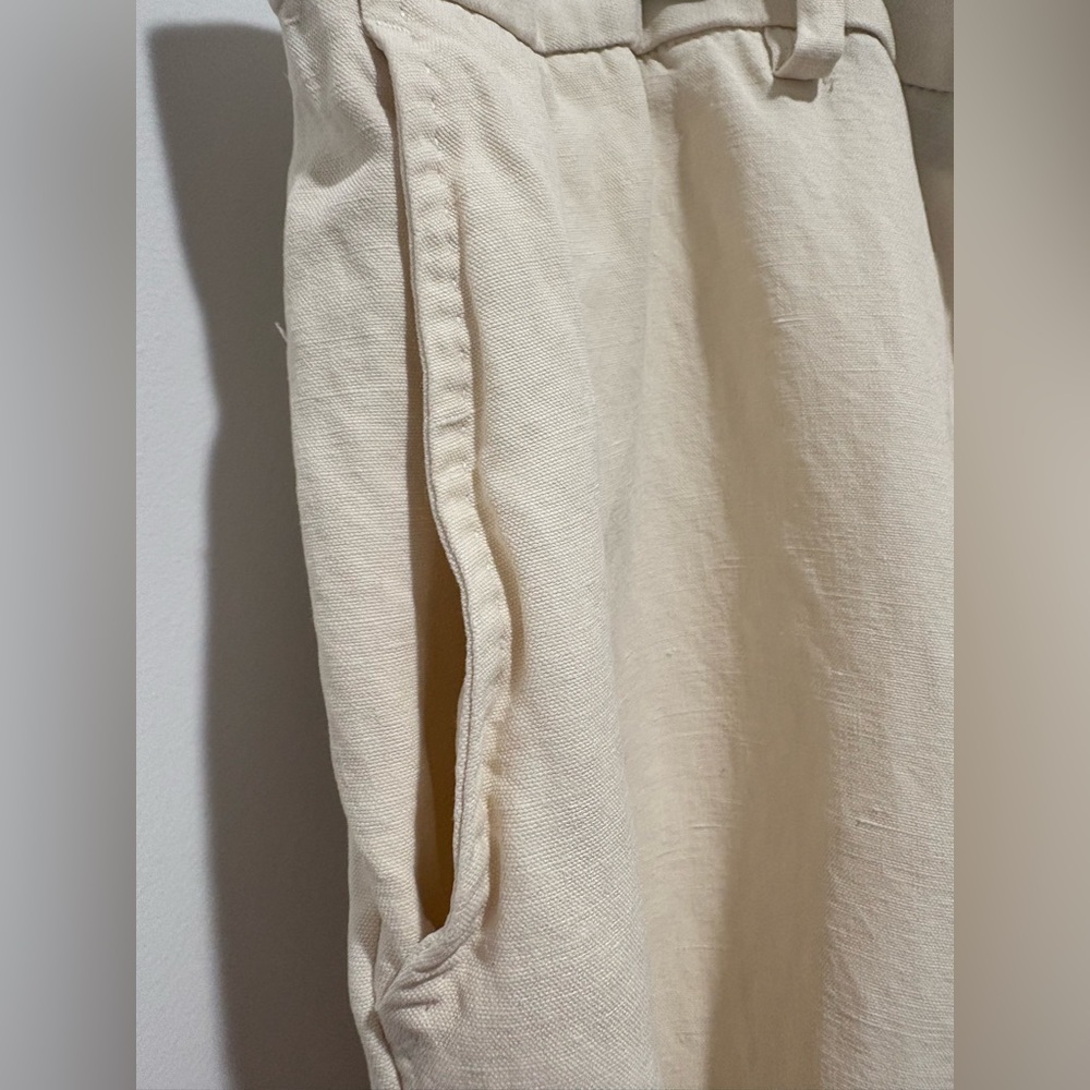Tommy Bahama Men's Tan Linen Pants - Picture 4 of 6